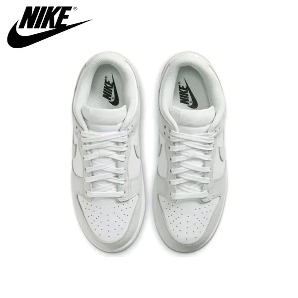 Nike Dunk Low "Photon Dust" 防滑耐磨 低幫板鞋 白灰 Nike Dunk Low "Photon Dust" 防滑耐磨 低幫板鞋 白灰:圖片 4