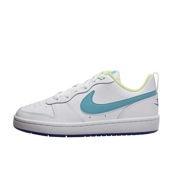 Nike Court Borough 防滑耐磨 低幫板鞋 白淺藍 Nike Court Borough 防滑耐磨 低幫板鞋 白淺藍:圖片 2