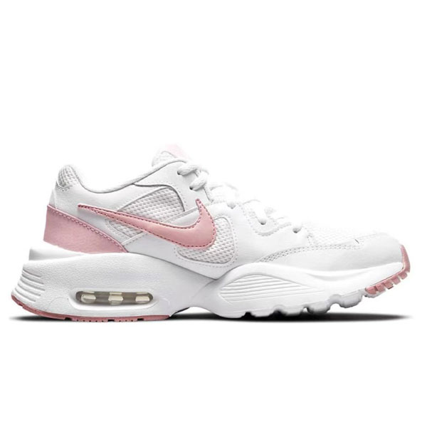 Nike Air Max Fusion 復古經典 輕盈抗震 耐磨合成革 跑步鞋 白粉 Nike Air Max Fusion 復古經典 輕盈抗震 耐磨合成革 跑步鞋 白粉:圖片 2