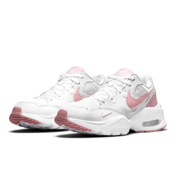 Nike Air Max Fusion 復古經典 輕盈抗震 耐磨合成革 跑步鞋 白粉 Nike Air Max Fusion 復古經典 輕盈抗震 耐磨合成革 跑步鞋 白粉:圖片 3