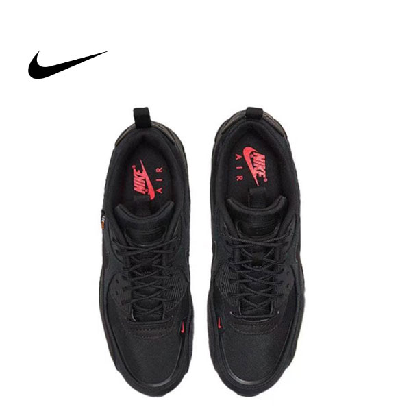 Nike Air Max 90 Surplus 合成革 低幫慢跑鞋 黑紅 Nike Air Max 90 Surplus 合成革 低幫慢跑鞋 黑紅:圖片 3