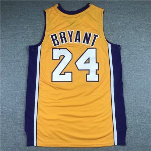Nike NBA 復古版 湖人 24號 Kobe V領 復古標 球衣 黃色 nike NBA MN 復古版 湖人 24號 科比 黃色 V領 復古標 球衣