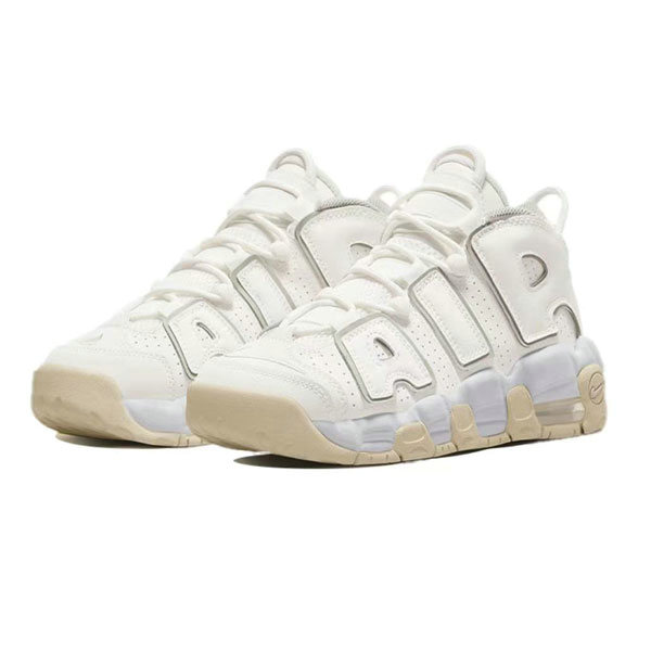 Nike Air More Uptempo 皮蓬 大AIR 中幫 復古籃球鞋 奶白色 Nike Air More Uptempo 皮蓬 大AIR 中幫 復古籃球鞋 奶白色:圖片 3