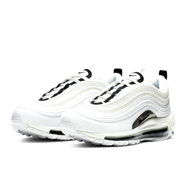 Nike Air Max 97 輕便減震 低幫跑步鞋 白黑 Nike Air Max 97 輕便減震 低幫跑步鞋 白黑:圖片 3