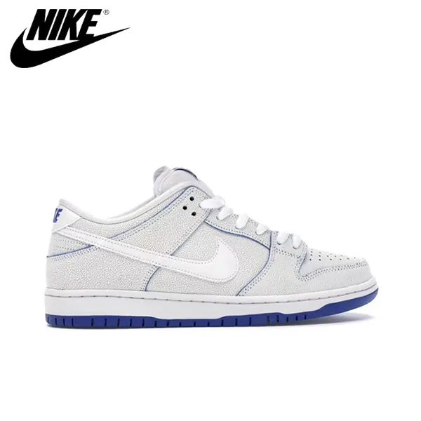 Nike SB Dunk Low PRM 爆裂纹 扣扣樂 低幫板鞋 白藍 Nike SB Dunk Low PRM 爆裂纹 扣扣樂 低幫板鞋 白藍