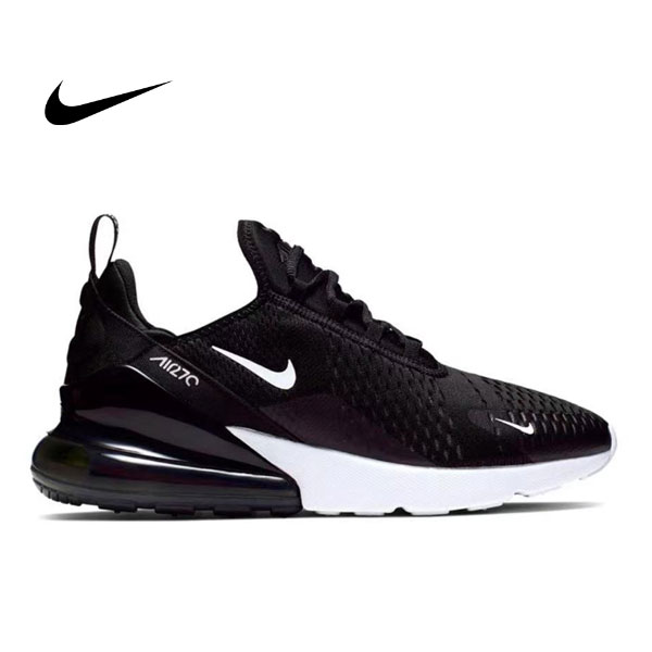 特價好康#2023熱銷Nike Air Max 270運動慢跑鞋黑白色男女同款