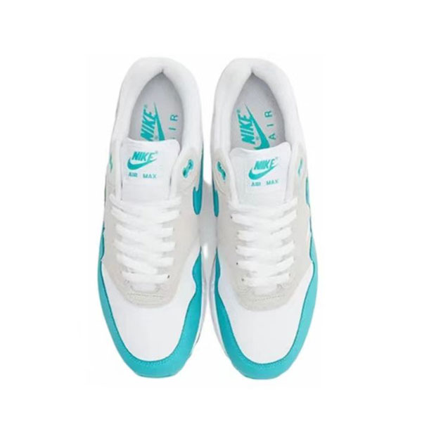 Nike Air Max 1 “Clear Jade” 網布 絨面革 跑步鞋 白綠 Nike Air Max 1 “Clear Jade” 網布 絨面革 跑步鞋 白綠:圖片 3