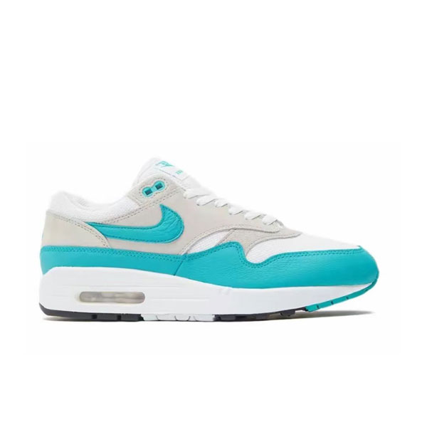 Nike Air Max 1 “Clear Jade” 網布 絨面革 跑步鞋 白綠 Nike Air Max 1 “Clear Jade” 網布 絨面革 跑步鞋 白綠