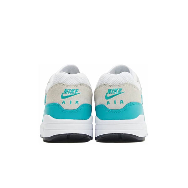 Nike Air Max 1 “Clear Jade” 網布 絨面革 跑步鞋 白綠 Nike Air Max 1 “Clear Jade” 網布 絨面革 跑步鞋 白綠:圖片 4