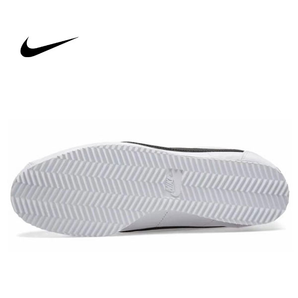 Nike Classic Cortez Prem 阿甘鞋防滑復古跑步鞋 男女同款 白黑#限時秒殺 超值人氣#2022熱銷 Nike Classic Cortez 黑白結構阿甘男女復古跑步鞋