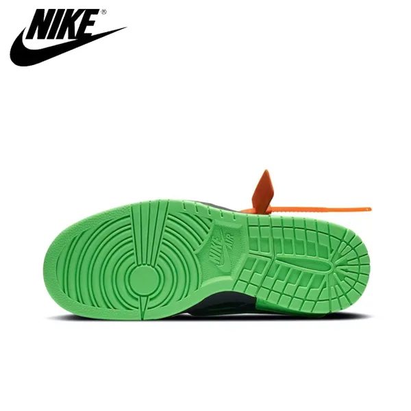 Off-White x Nike Dunk Low Rubber 防滑耐磨 低幫板鞋 黑綠 Off-White x Nike Dunk Low Rubber 防滑耐磨 低幫板鞋 黑綠:圖片 6