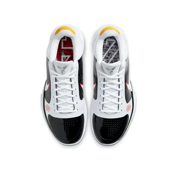 Kobe 5 李小龍 “Bruce Lee Alt” 實戰籃球鞋 黑白 Kobe 5 李小龍 “Bruce Lee Alt” 實戰籃球鞋 黑白:圖片 4