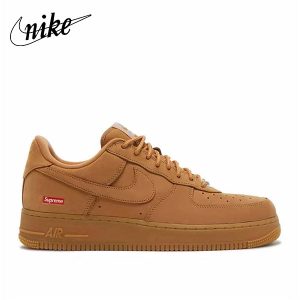 Supreme Air Force 1 “Box Logo” 低幫板鞋 小麥色