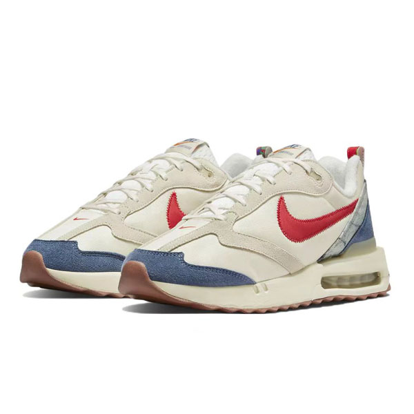 Nike Air Max Dawn 氣墊緩震 訓練跑步鞋 米紅藍 Nike Air Max Dawn 氣墊緩震 訓練跑步鞋 米紅藍:圖片 2