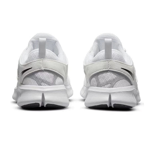 Nike Free Run 2.0 赤足感 鏤空輕便透氣 減震防滑 跑步鞋 白黑 Nike Free Run 2.0 赤足感 鏤空輕便透氣 減震防滑 跑步鞋 白黑:圖片 4