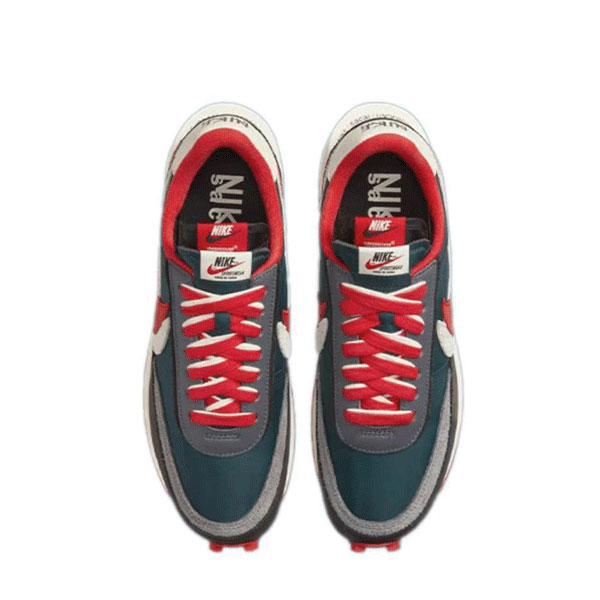 Undercover x Sacai x Nike Ldwaffle 黑藍紅 三方聯名 舒適減震 解構運動鞋 男女同款#熱銷推薦 Undercover x Sacai x Nike Ldwaffle 黑藍紅 三方聯名 舒適減震 解構運動鞋 男女同款#熱銷推薦