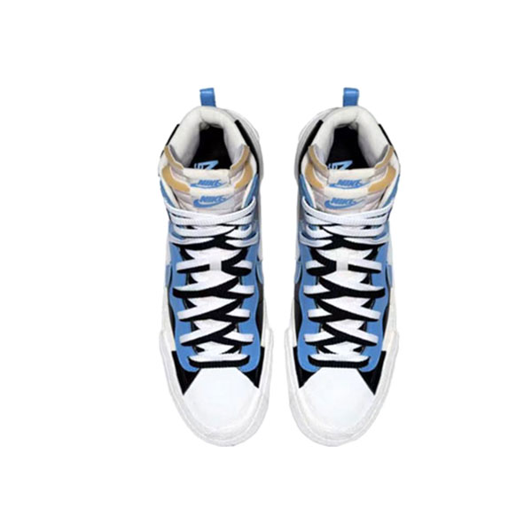 Sacai x Nike Blazer Mid 解構 中幫板鞋 白藍 Sacai x Nike Blazer Mid 解構 中幫板鞋 白藍:圖片 4