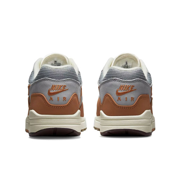 Patta x Nike Air Max 1“Monarch” 減震透氣 休閑跑步鞋 灰棕 Patta x Nike Air Max 1“Monarch” 減震透氣 休閑跑步鞋 灰棕:圖片 5