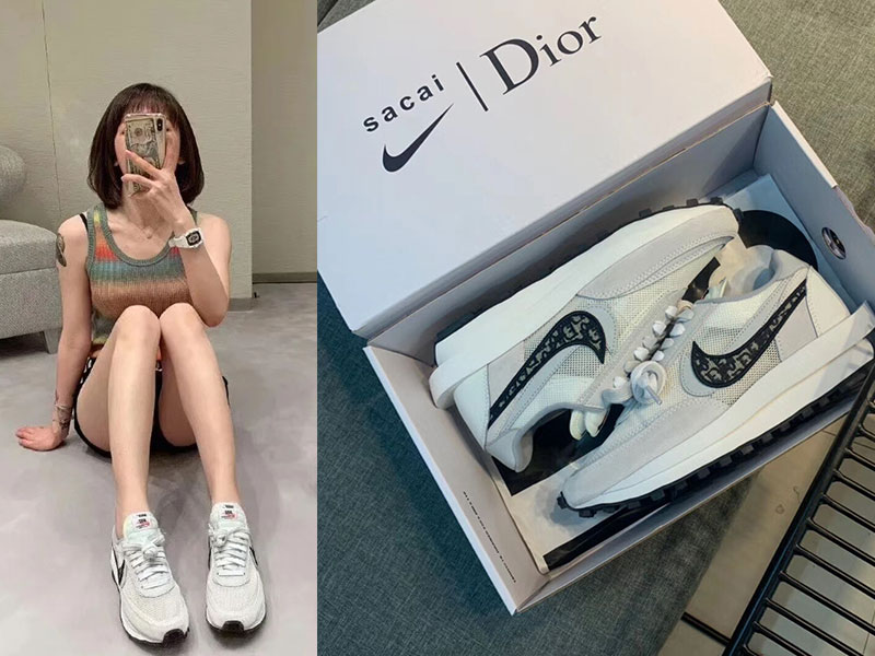 dior sacai shoes