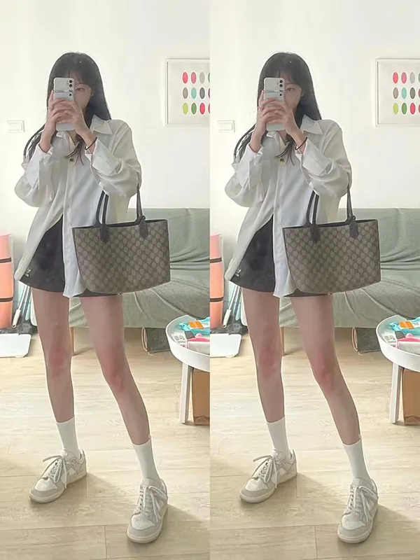 Nike Dunk Low灰白：女性穿搭指南